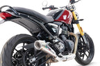 GPR exhaust Triumph Speed 400 2023-2025, Powercone Evo, Homologated legal slip-on exhaust including removable db killer and link pipe - GPR Exhausts