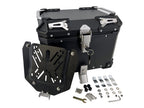 GPR Tech Alpi-Tech 45L Aluminium Top Case - Black with Soft Backrest - image 21