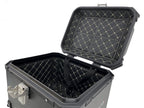 GPR Tech Alpi-Tech 55L Aluminium Top Case - Black with Soft Backrest - image 20