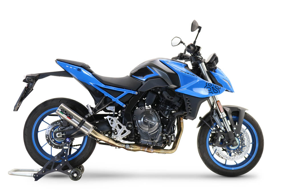 GPR exhaust Suzuki Gsx-8R 2022-2024, M3 Inox , full system exhaust legal for UK and non-EU countries including removable db killer - GPR Exhausts