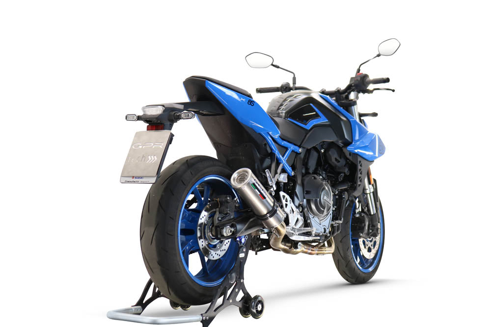GPR exhaust Suzuki Gsx-8S 2022-2024, M3 Inox , full system exhaust legal for UK and non-EU countries including removable db killer - GPR Exhausts