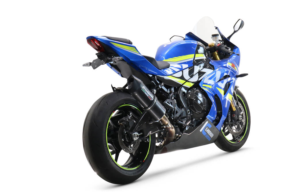GPR exhaust Suzuki Gsx-R 1000 - 1000 R  2017-2020, Furore Nero, Racing slip-on exhaust including link pipe - GPR Exhausts