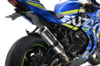 GPR exhaust Suzuki Gsx-R 1000 - 1000 R  2021-2025, M3 Inox , Racing slip-on exhaust including link pipe - GPR Exhausts