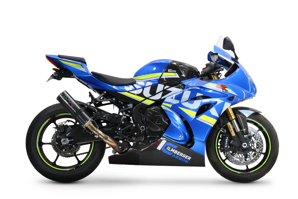 GPR exhaust Suzuki Gsx-R 1000 - 1000 R  2021-2025, M3 Poppy , Racing slip-on exhaust including link pipe - GPR Exhausts