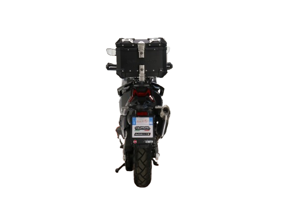 GPR Tech Alpi-Tech 26L Aluminium Top Case with Specific Fitting Plate - SYM ADX TG 400 (2024–2026) - Black - image 3