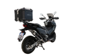 GPR Tech Alpi-Tech 35L Aluminium Top Case with Specific Fitting Plate - SYM ADX TG 400 (2024–2026) - Black