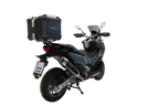 GPR Tech Alpi-Tech 35L Aluminium Top Case with Specific Fitting Plate - SYM ADX TG 400 (2024–2026) - Black