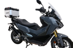 GPR Tech Alpi-Tech 35L Aluminium Top Case with Specific Fitting Plate - SYM ADX TG 400 (2024–2026) - Silver