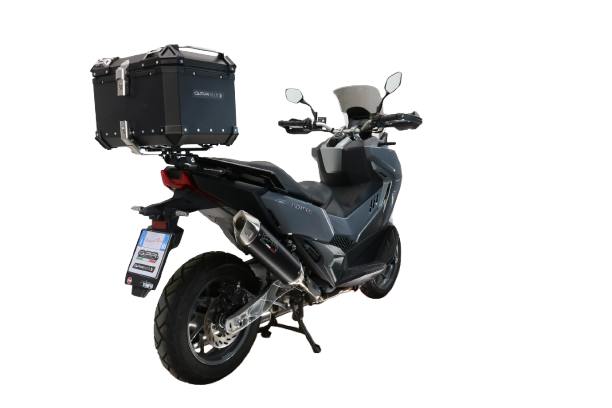 GPR Tech Alpi-Tech 45L Aluminium Top Case with Specific Fitting Plate - SYM ADX TG 400 (2024–2026) - Black - image 2