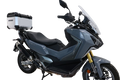 GPR Tech Alpi-Tech 45L Aluminium Top Case with Specific Fitting Plate - SYM ADX TG 400 (2024–2026) - Silver