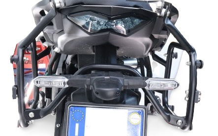 GPR Tech Side Case Pannier Rack for 38L + 32L Cases - BMW F 750 GS (2018–2020) - Black - image 2