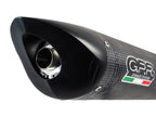 GPR exhaust Benelli Tnt 1130 2008-2016, Tiburon Poppy, Homologated legal slip-on exhaust including removable db killer and link pipe - GPR Exhausts