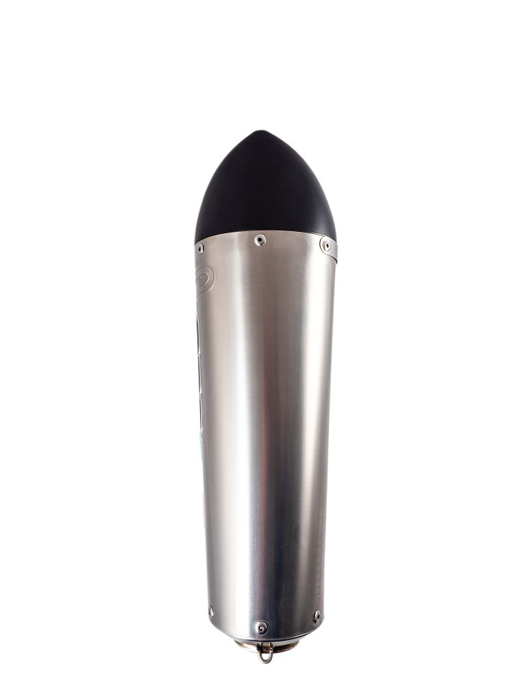 GPR exhaust Benelli Tnt 1130 2008-2016, Tiburon Titanium, Homologated legal slip-on exhaust including removable db killer and link pipe - GPR Exhausts