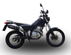 GPR exhaust Yamaha Tricker 250 2005-2008, Furore Nero, Homologated legal full system exhaust, including removable db killer - GPR Exhausts