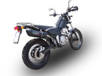 GPR exhaust Yamaha Tricker 250 2005-2008, Furore Nero, Homologated legal full system exhaust, including removable db killer - GPR Exhausts