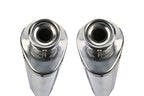 GPR exhaust Yamaha Xjr 1200 1995-1997, Trioval, Dual Homologated legal slip-on exhaust including removable db killers and link pipes - GPR Exhausts