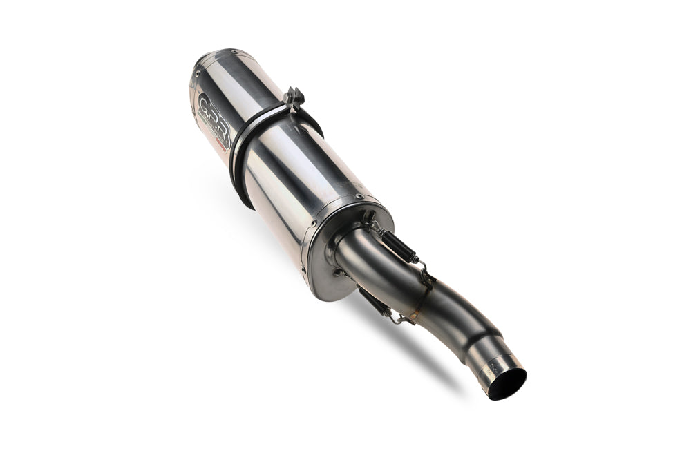 GPR exhaust Honda XR 250 R 1992-2002, Trioval, Homologated legal slip-on exhaust including removable db killer and link pipe - GPR Exhausts