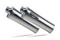 GPR exhaust Yamaha Xt 660 X-R  2004-2014, Trioval, Dual Homologated legal slip-on exhaust including removable db killers and link pipes - GPR Exhausts