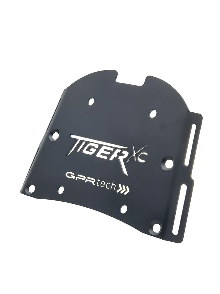 GPR Tech Alpi-Tech 35L Aluminium Top Case with Specific Fitting Plate - Triumph Tiger 800 - XR - Xc - Xrx - Xcx - Xrt - Xca (2011–2016) - Silver - image 4
