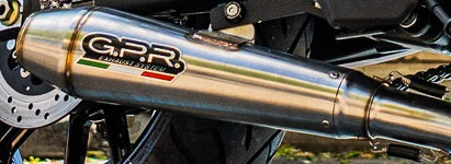 GPR exhaust Ural Gear Up 2017-2019, Ultracone, Homologated legal mid-full system exhaust including removable db killer - GPR Exhausts