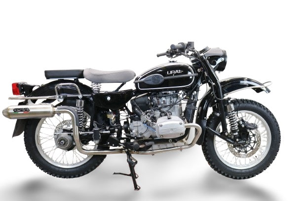 GPR exhaust Ural Gear Up 2020-2024, Ultracone, full system exhaust legal for UK and non-EU countries including removable db killer - GPR Exhausts