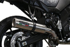 GPR exhaust Suzuki V-Strom DL650 2017-2020, M3 Inox , Mid-full system exhaust legal for UK and non-EU markets including removable db killer - GPR Exhausts