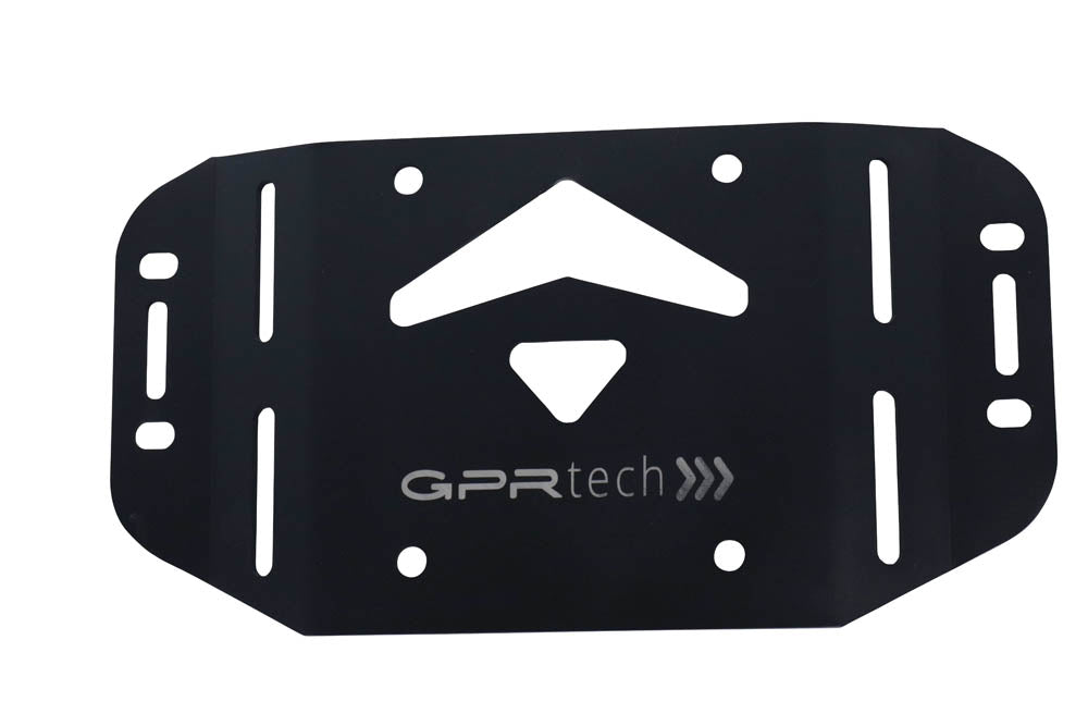 GPR Tech Alpi-Tech 35L Aluminium Top Case with Specific Fitting Plate - Kawasaki Versys 1000 I.E. (2011–2014) - Black - image 2