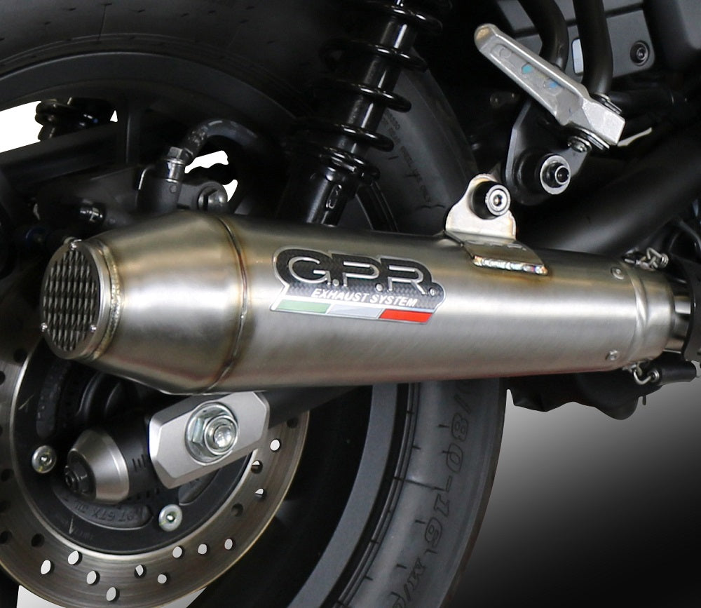 GPR exhaust Zontes 350 R1 2022-2024, Ultracone, full system exhaust legal for UK and non-EU countries including removable db killer - GPR Exhausts