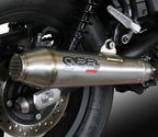 GPR exhaust Zontes 350 GK 2022-2024, Ultracone, full system exhaust legal for UK and non-EU countries including removable db killer - GPR Exhausts