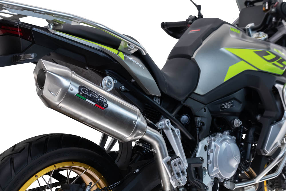 GPR exhaust Voge 900DSX 2024-2025, Furore-X Acciaio Inox, Homologated legal slip-on exhaust including removable db killer and link pipe - GPR Exhausts