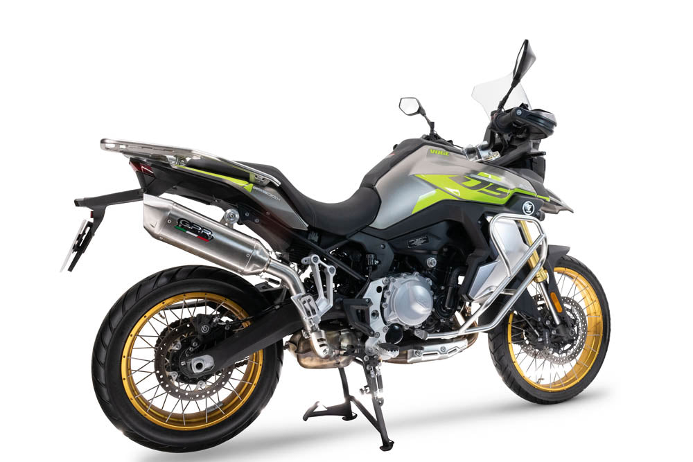 GPR exhaust Voge 900DSX 2024-2025, Furore-X Acciaio Inox, Homologated legal slip-on exhaust including removable db killer and link pipe - GPR Exhausts