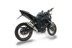 GPR exhaust Voge Brivido R125 2025-2026, Deeptone Inox, full system exhaust legal for UK and non-EU countries including removable db killer - GPR Exhausts
