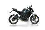 GPR exhaust Voge Brivido R125 2023-2024, M3 Black Titanium, full system exhaust legal for UK and non-EU countries including removable db killer - GPR Exhausts