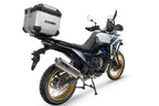 GPR Tech Alpi-Tech 35L Aluminium Top Case with Specific Fitting Plate - Voge DS 800 Rally (2025–2026) - Silver - image 2