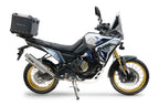 GPR Tech Alpi-Tech 35L Aluminium Top Case with Specific Fitting Plate - Voge DS 800 Rally (2025–2026) - Black