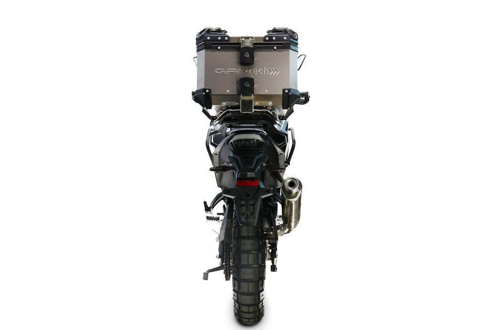 GPR Tech Alpi-Tech 35L Titanium Top Case with Specific Fitting Plate - Voge DS 800 Rally (2025–2026) - image 3