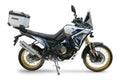 GPR Tech Alpi-Tech 45L Aluminium Top Case with Specific Fitting Plate - Voge DS 800 Rally (2025–2026) - Silver