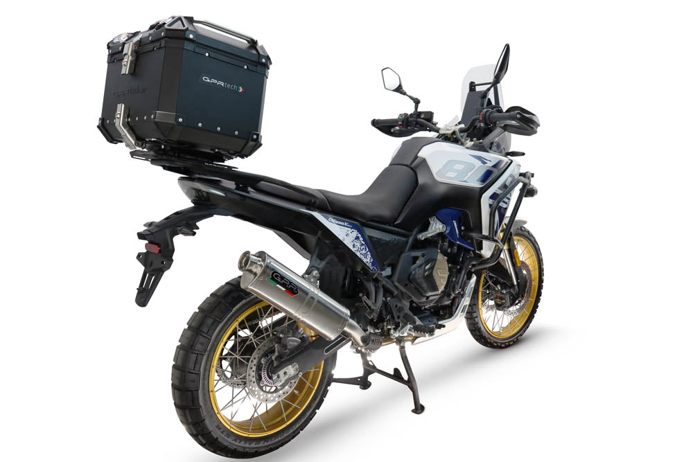 GPR Tech Alpi-Tech 45L Aluminium Top Case with Specific Fitting Plate - Voge DS 800 Rally (2025–2026) - Black - image 2