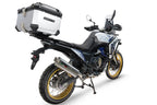 GPR Tech Alpi-Tech 55L Aluminium Top Case with Specific Fitting Plate - Voge DS 800 Rally (2025–2026) - Silver - image 2