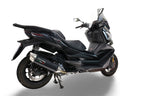 GPR exhaust Voge SR4 Max 2022-2024, Furore-X Scooter, Racing slip-on exhausts including link pipe and removable db killer - GPR Exhausts