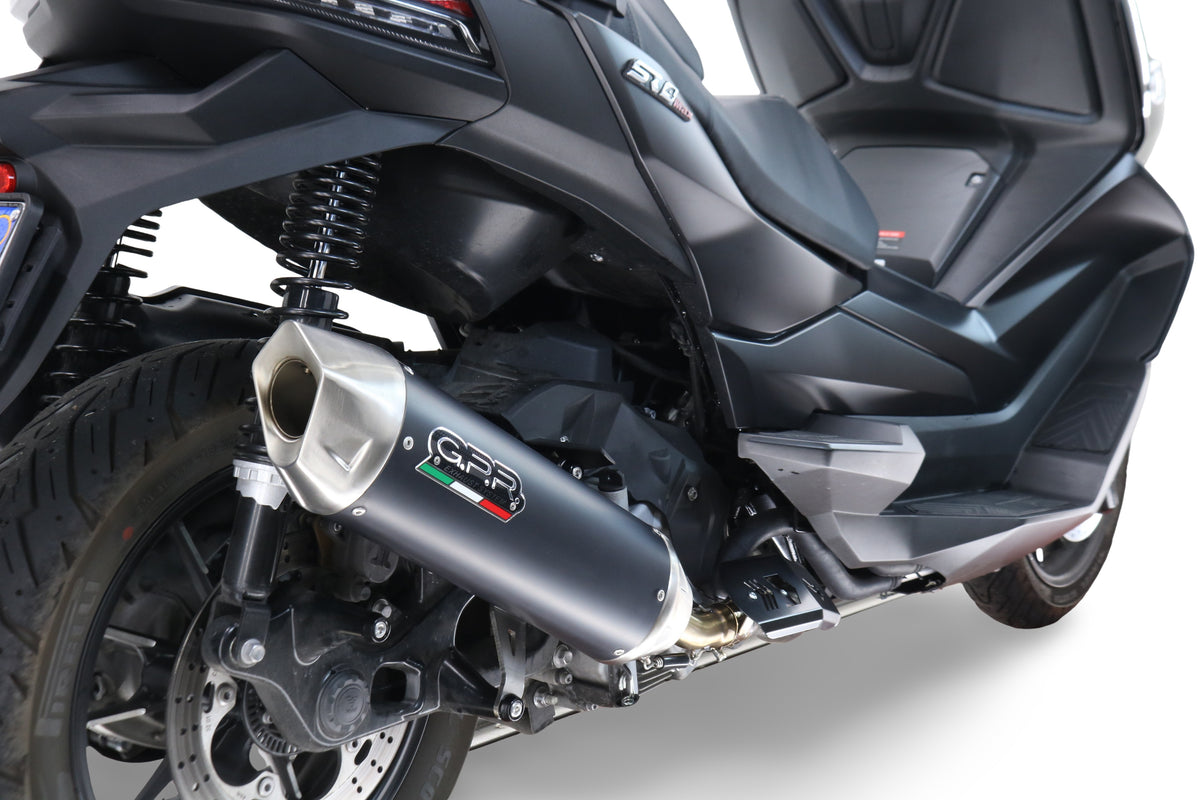 GPR exhaust Bmw C 400 X -GT 2019-2020, Furore-X Scooter, Slip-on exhaust legal for UK and non-EU markets including link pipe and removable db killer - GPR Exhausts