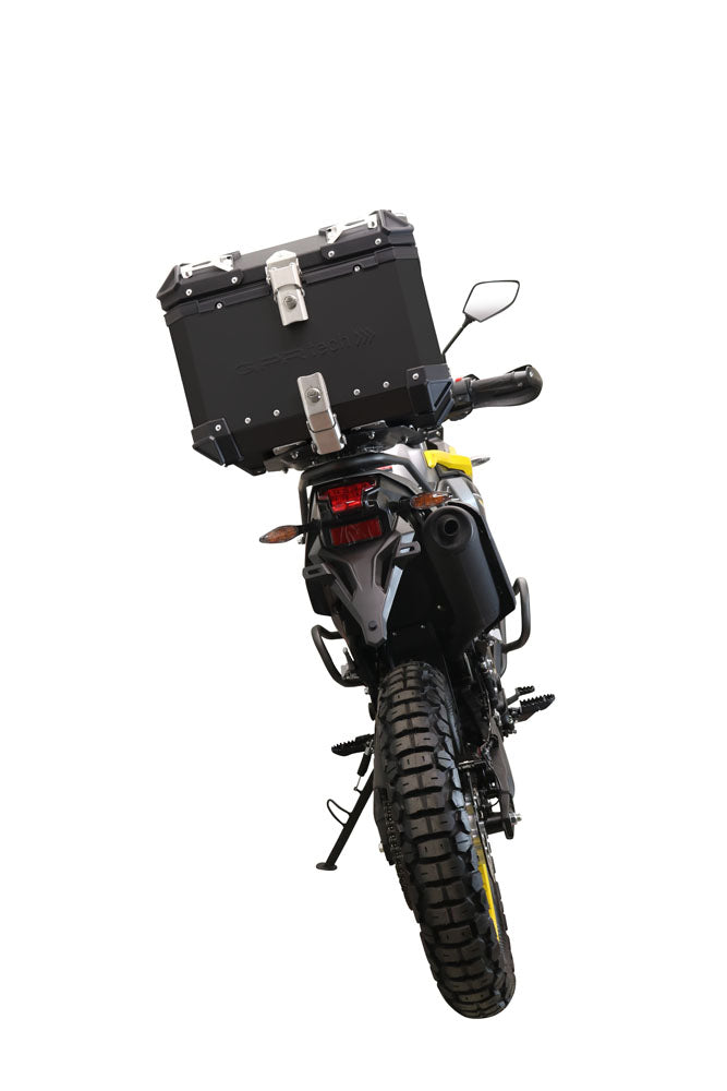 GPR Tech Alpi-Tech 35L Aluminium Top Case with Specific Fitting Plate - Voge 300Rally (2022–2024) - Black - image 4