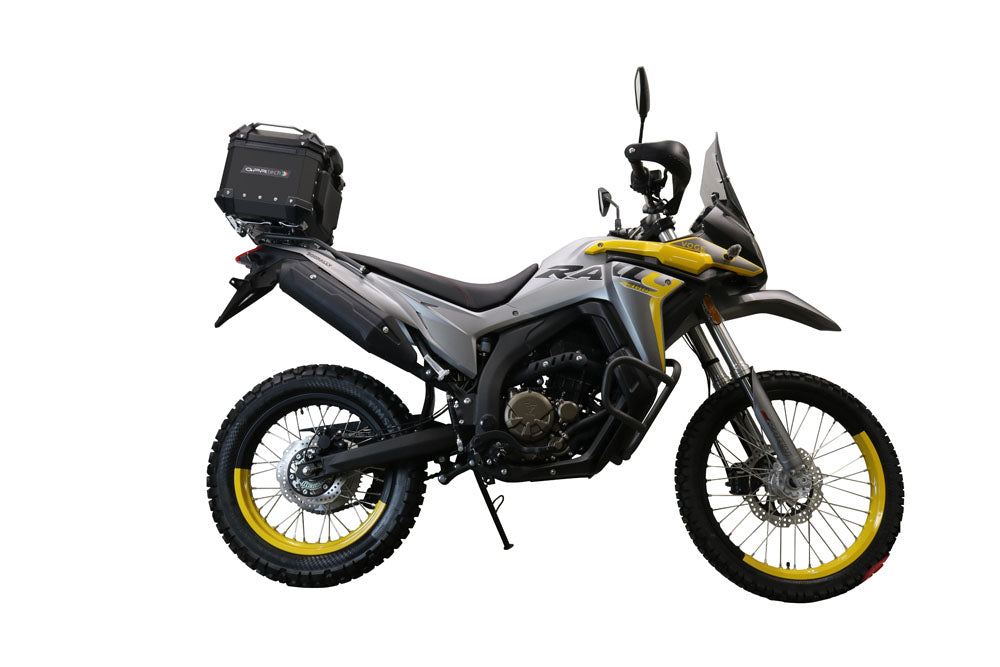 GPR Tech Alpi-Tech 26L Aluminium Top Case with Specific Fitting Plate - Voge 300Rally (2022–2024) - Black