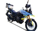 GPR Tech Alpi-Tech 35L Aluminium Top Case with Specific Fitting Plate - Suzuki V-STROM DL 800 DE - SE (2023–2025) - Silver - image 2