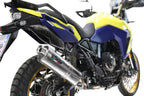 GPR exhaust Suzuki V-STROM DL 800 DE - SE 2023-2025, Trioval, Homologated legal slip-on exhaust including removable db killer and link pipe - GPR Exhausts