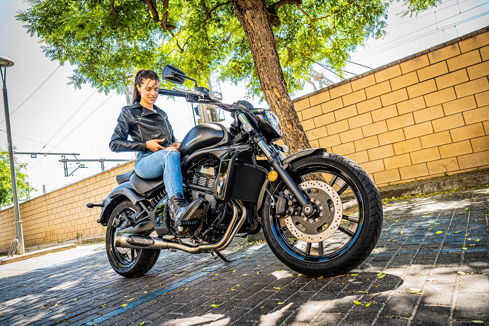 GPR exhaust Kawasaki Vulcan 650 S 2021-2023, Powercone Evo, full system exhaust legal for UK and non-EU countries including removable db killer - GPR Exhausts