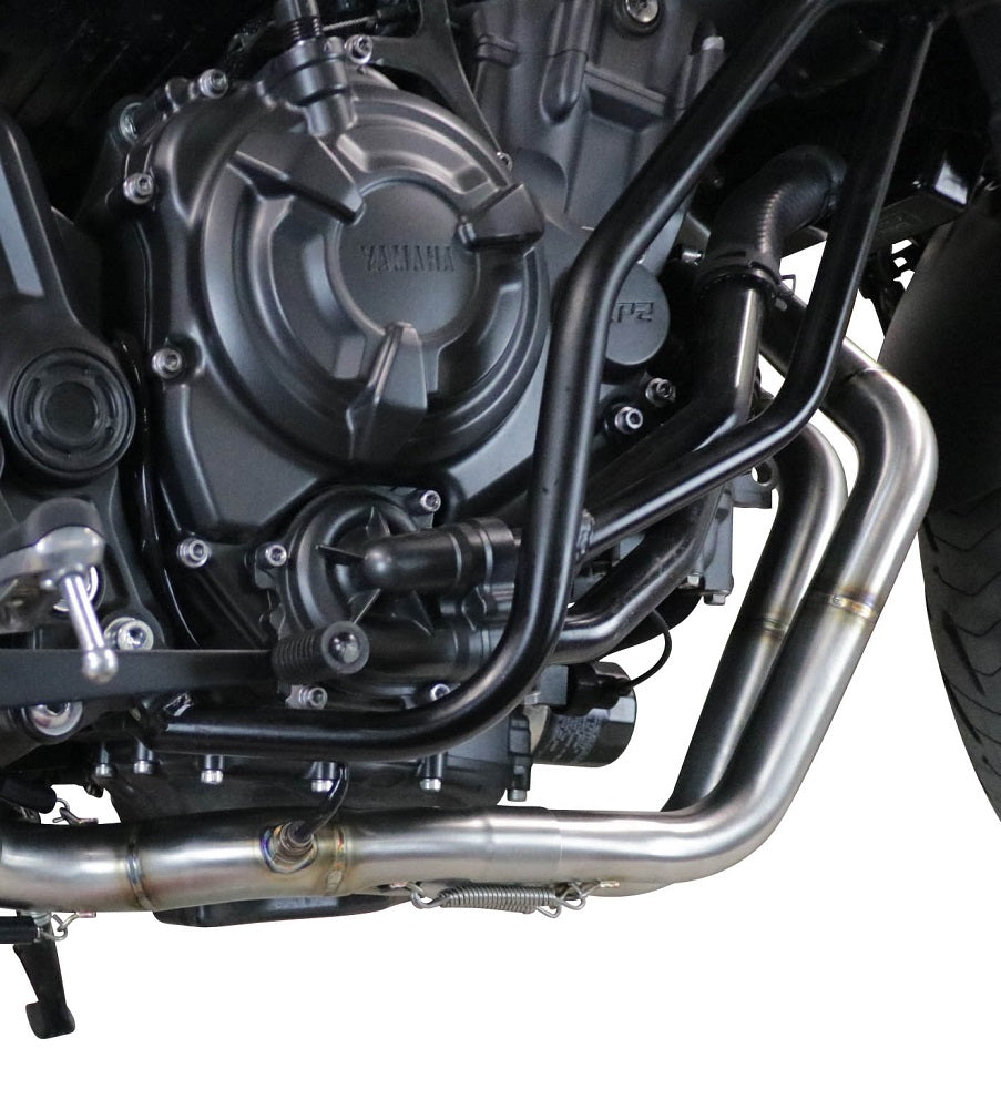 GPR exhaust Yamaha Mt-07  2021-2024, M3 Black Titanium, full system exhaust legal for UK and non-EU countries including removable db killer - GPR Exhausts