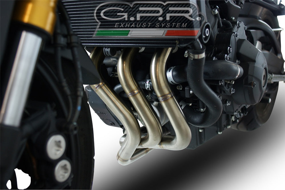 GPR exhaust Yamaha XSR900 2016-2021, Albus Evo4, full system exhaust legal for UK and non-EU countries including removable db killer - GPR Exhausts
