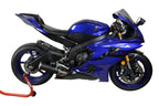 GPR exhaust Yamaha Yzf R6 2017-2025, M3 Black Titanium, Homologated legal slip-on exhaust including removable db killer and link pipe - GPR Exhausts