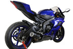 GPR exhaust Yamaha Yzf R6 2017-2025, M3 Black Titanium, Homologated legal slip-on exhaust including removable db killer and link pipe - GPR Exhausts